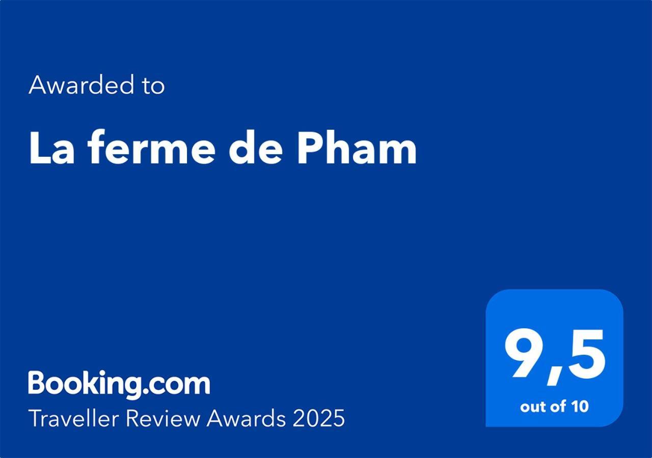 La Ferme De Pham Bed and Breakfast Belberaud Εξωτερικό φωτογραφία